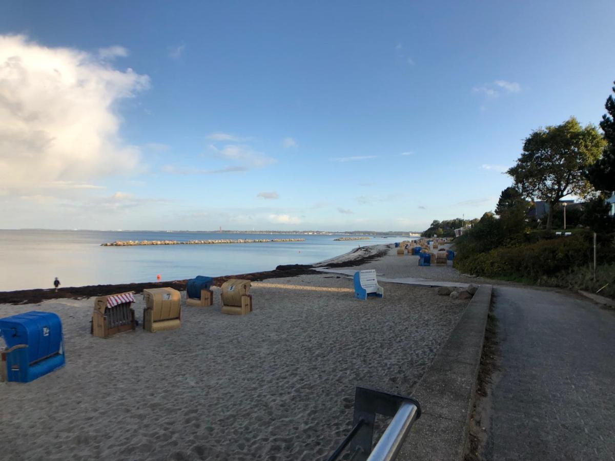 Nur 50m zum Yachthafen und 100m zum Strand Kiel Exterior foto